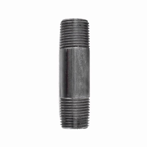 LDR Industries 308 38X3 Pipe Nipple, 3/8-Inch X 3-Inch, Black 308UP38X3