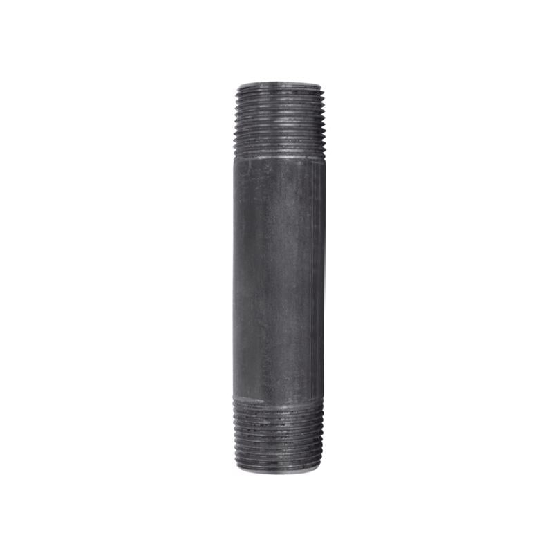 LDR Industries 300 34X412 Pipe Nipple, 3/4-Inch X 4-1/2-Inch, Black, 5 Count