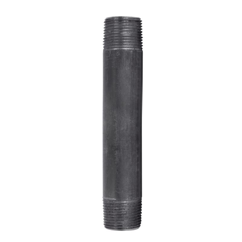 LDR Industries Nipple Finish: Black Steel, Size: 5.5" H x 0.75" W