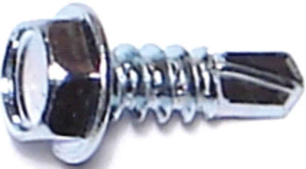 Midwest #8 x 1/2" Hex Washer Head Zinc Plated Screw, Box of 100 03281