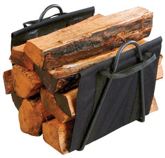 Panacea 15216 Black Matte Steel Firewood Log Rack