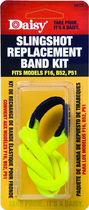 Daisy, Powerline Slingshot Replacement Band, Fits Daisy Powerline Slingshots (Models F16, B52, Etc.), High-Tensile Latex Band Provides Smooth, Powerful Draw. 8172