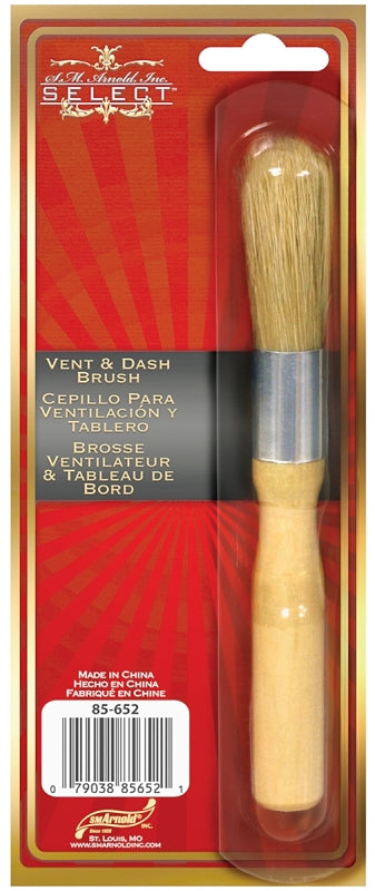 S.M. Arnold Inc. Auto Vent & Dashboard Brush, 6" 85-652