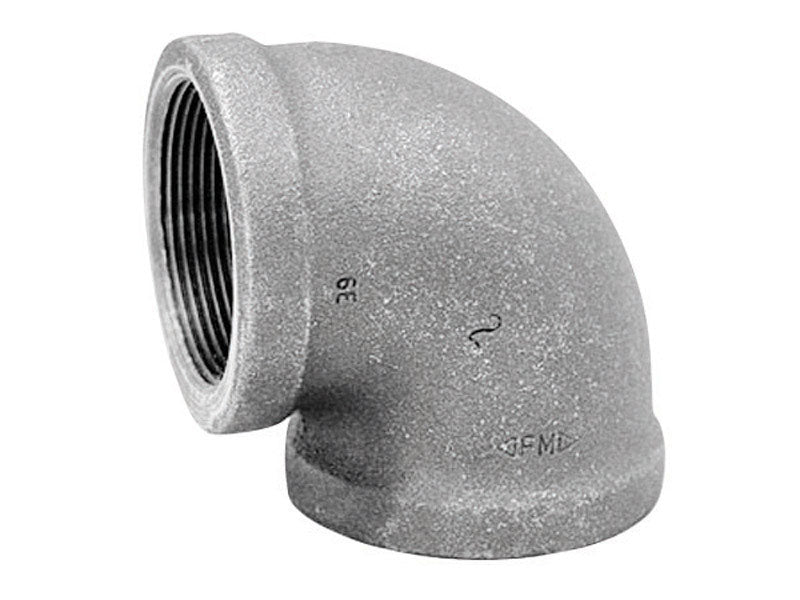 Anvil 3/8 in. FPT x 3/8 in. Dia. FPT Galvanized Malleable Iron Elbow