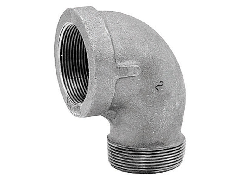 Anvil 3/8 in. FPT x 3/8 in. Dia. FPT Galvanized Malleable Iron Street Elbow