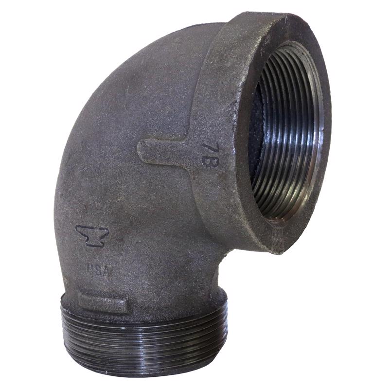 Anvil 1 in. FPT x 1 in. Dia. FPT Galvanized Malleable Iron Street Elbow