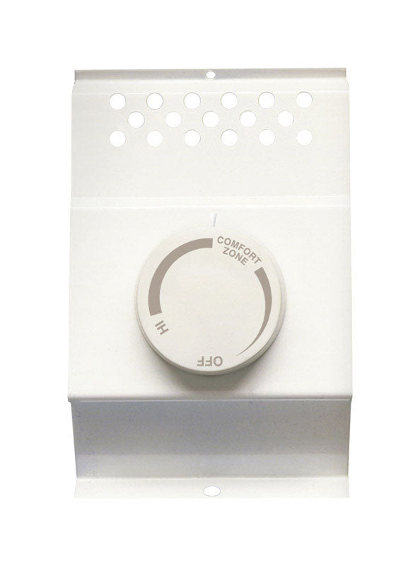 Cadet Heating and Cooling Dial Double Pole Line Voltage Baseboard Thermostat 08734