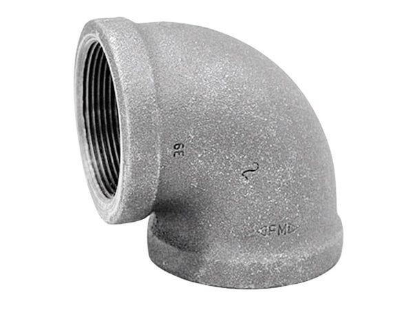 Anvil 1 in. FPT x 1 in. Dia. FPT Black Malleable Iron Elbow 8700123808