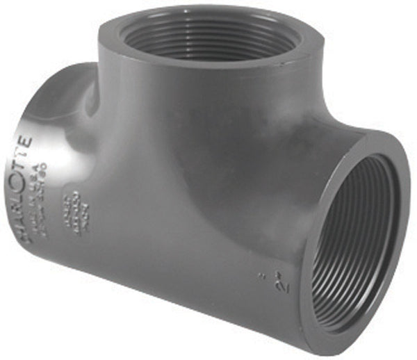 CHARLOTTE PIPE & FOUNDRY PVC 08402 1200HA 3/4'' PVC Sch80 T x T x T Tee