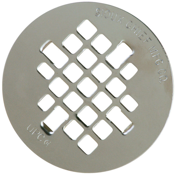 Sioux Chief 4-1/4 in. Round Shower Drain Strainer 827-2SPK1