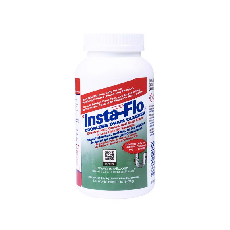 Insta-Flo Odorless Drain Cleaner Odorless 16 Oz