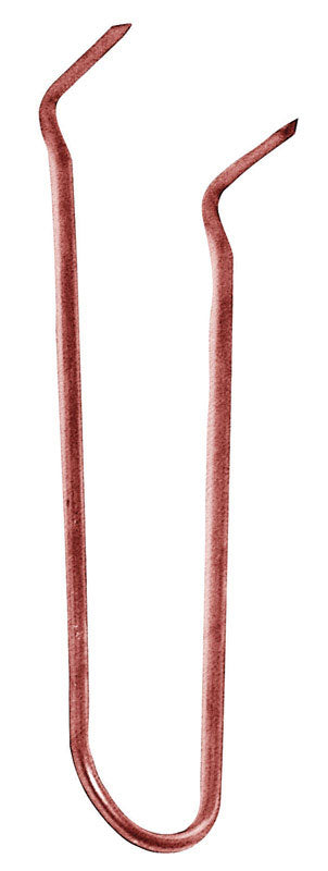 Sioux Chief 506-26CPK2 1/2" IPS X 6" Copper Plated Steel Wire Pipe Hook 5 Count
