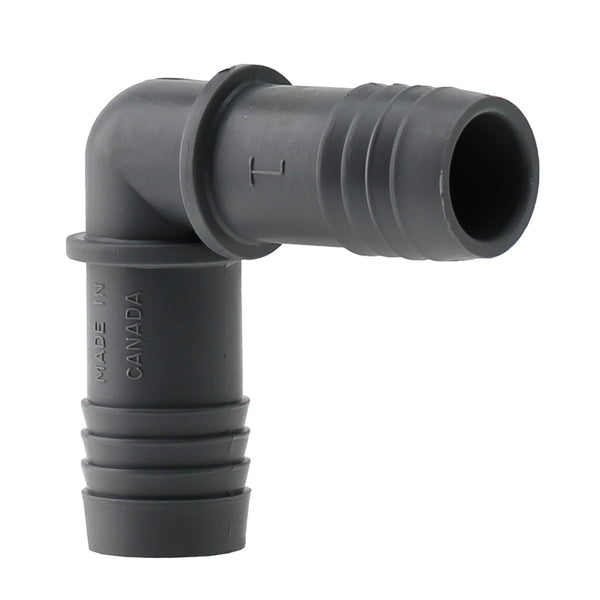 BOSHART INDUSTRIES Elbow Poly Barb 1 INCH UPPE-10
