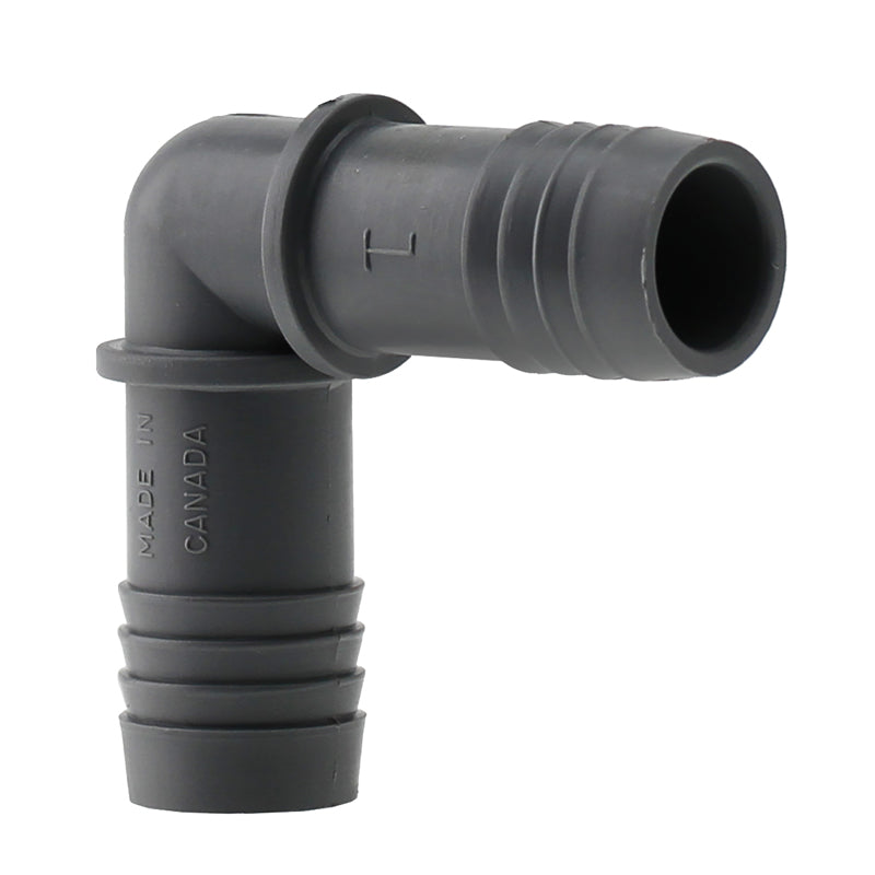 BOSHART INDUSTRIES Elbow Poly Barb 1 INCH UPPE-10