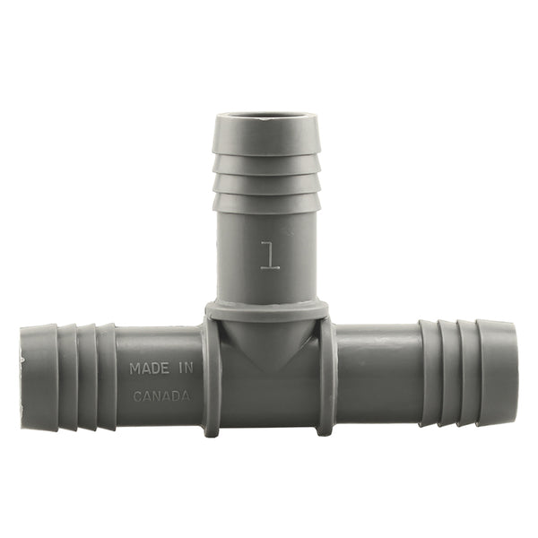 PLUMB eeze BOSHART Industries TEE Poly Barb 1 in UPPT-10