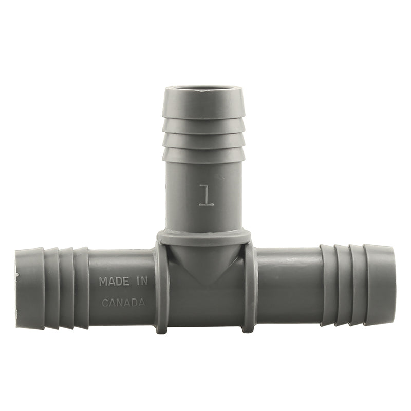 BOSHART Industries TEE Poly Barb 1 in UPPT-10
