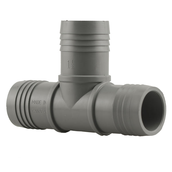 Boshart Industries Pipe Fitting, Plastic Insert Tee, 1-1/2-In. UPPT-15