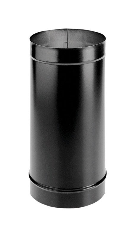 DuraVent DVL 6DVL-12 DVL Galvanized Steel/Stainless Steel Double Wall Wood Burning Stove Pipe Connector to Vent Smoke/Exhaust, 12'' x 6'' Diameter