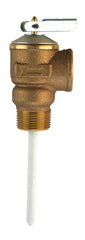 Cash Acme 15914A-0125 3/4 in Bronze Temperature and Pressure Relief Valve