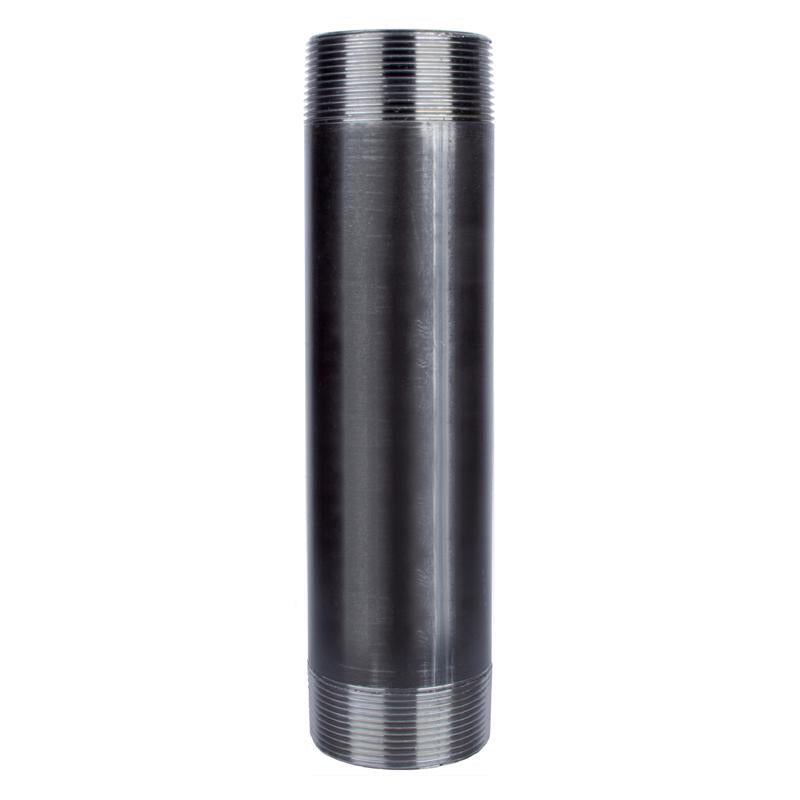 LDR Industries Nipple Black 2X8