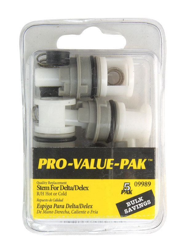 Danco 09989 3S-2H/C Stems for Delta 3- PRO 5/Pack