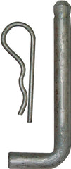 Multinautic 10000 Series 10111 Spare Pin, 1/2 x 4 in, Steel, Hot-Dipped Galvanized, For: 10004 and 11003 Dock Hinges