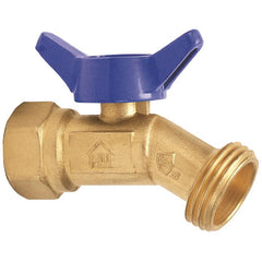 Homewerks VHNQTRB4 brass no-kink hose bibb with lever