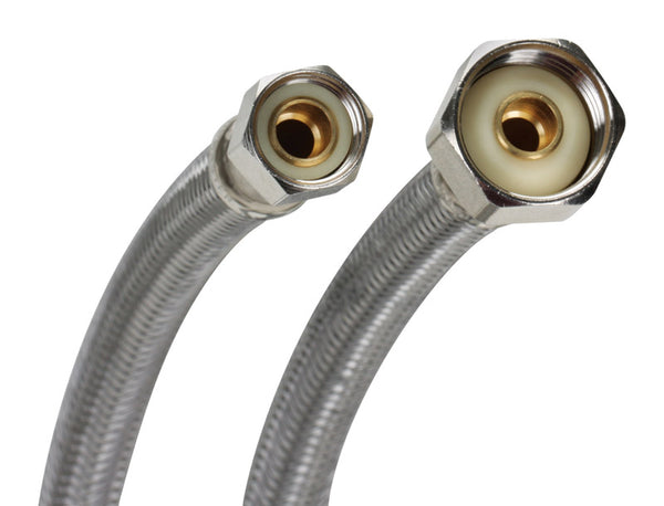 Fluidmaster 9 in. Brass Supply Line B1F09