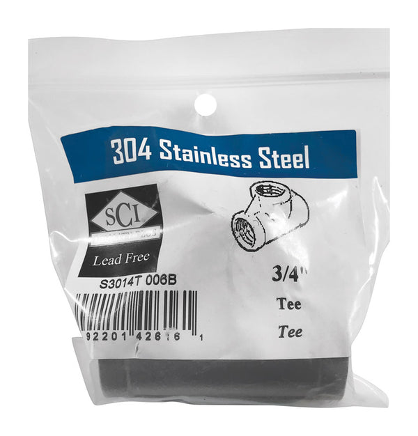Smith-Cooper International All Ends TEE 3/4" SS 4638102440