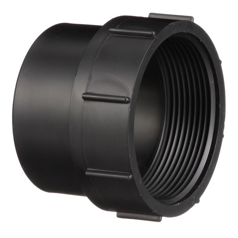 Charlotte Pipe++3+in.+Spigot+++x+3+in.+Dia.+FPT++Pipe+Adapter