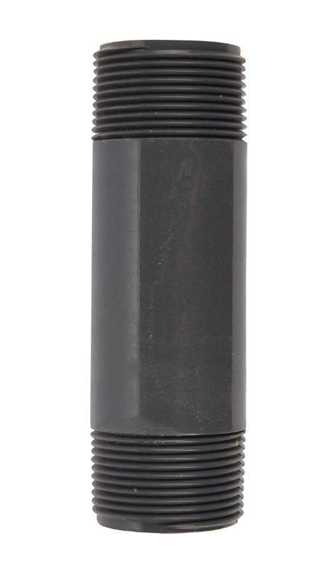 B & K PVC Nipple 1-1/4" X 5" Gray Schedule 80