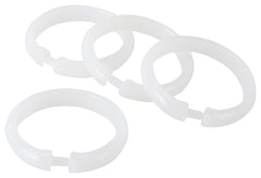 Simple Spaces SD-ORING-F3L Shower Curtain Hook Frosted
