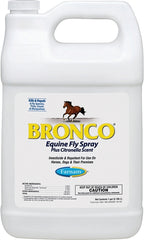 Farnam Broncoe Fly Spray Plus Citronella for Horses, Dogs & Premises – Kills Flies, Ticks, Fleas, Lice & Mosquitoes – Water-Based, Non-Oily Multi-Purpose Insecticide – 128 oz