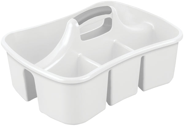 STERILITE 15888006 Divided Ultra Caddy, White, No Size