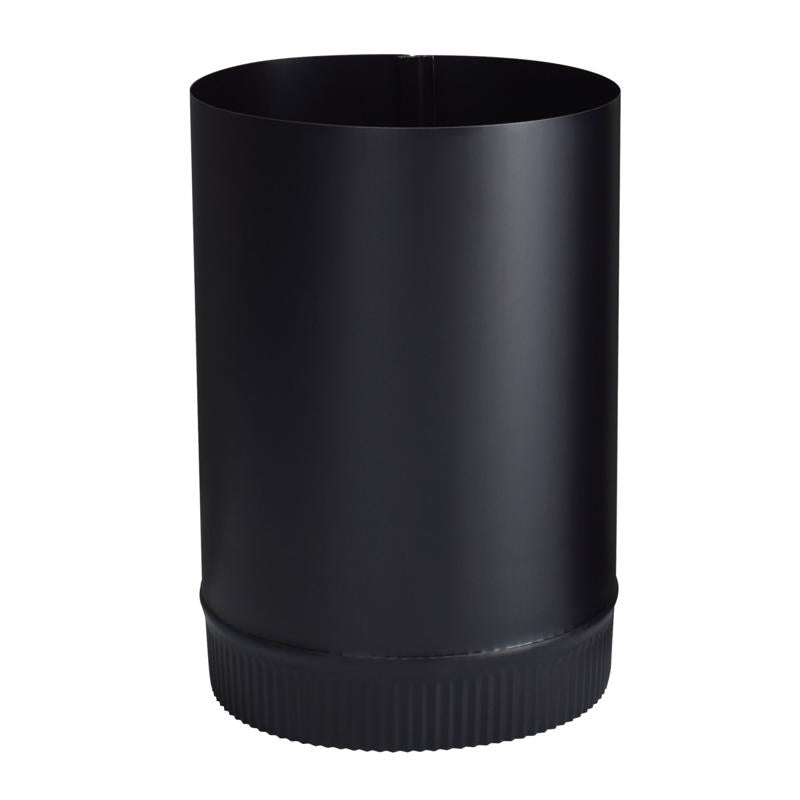 SELKIRK BM0104 8" x 12" 24 GA Stove Pipe, Black