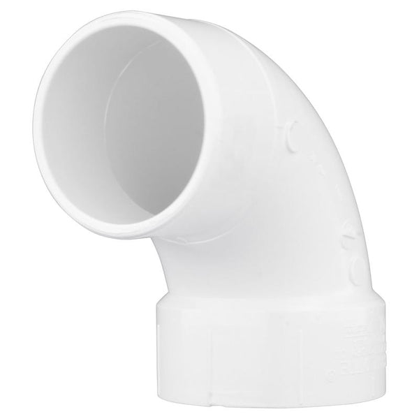Charlotte Pipe Elbow 9OSTREET PVC DWV3" PVC013020600