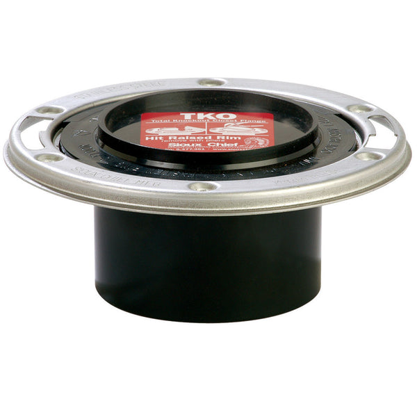 Sioux Chief ABS/DWV Closet Flange, 3-In. Hub or 4-In. Inside 884-ATM