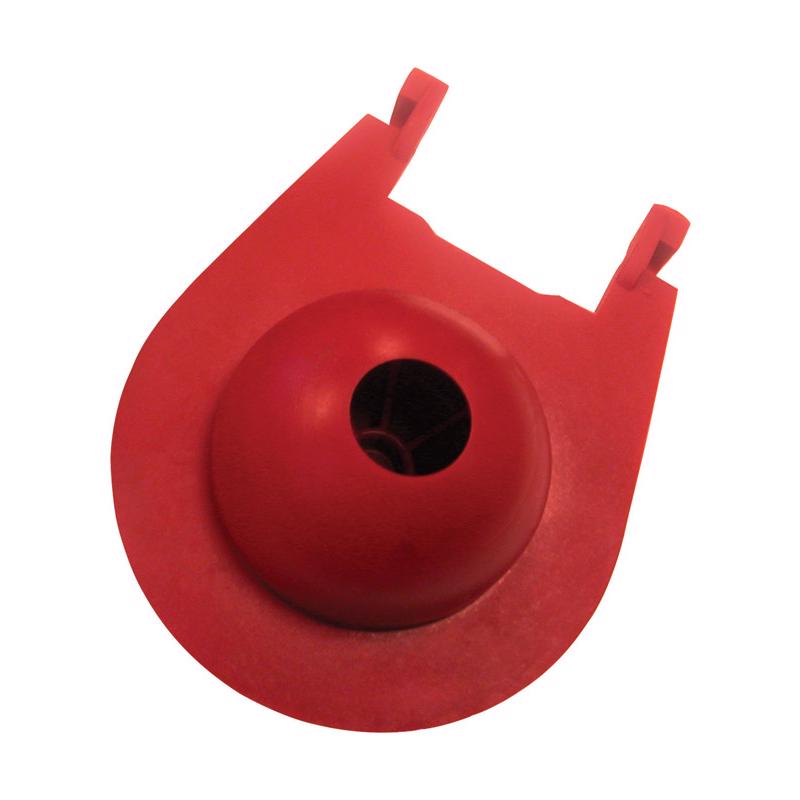 Korky 3030BP 3" Sealing Surface Red Rubber Eljer Titan Flapper
