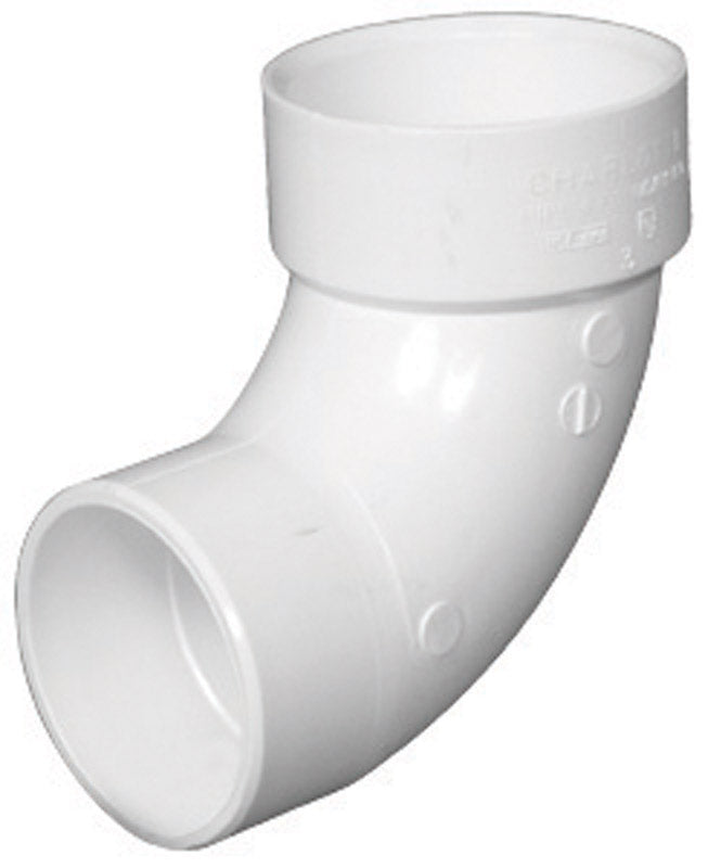 CHARLOTTE PIPE 2 DWV 1/4 BEND STREET DWV (DRAIN, WASTE AND VENT) (1 Unit Piece)