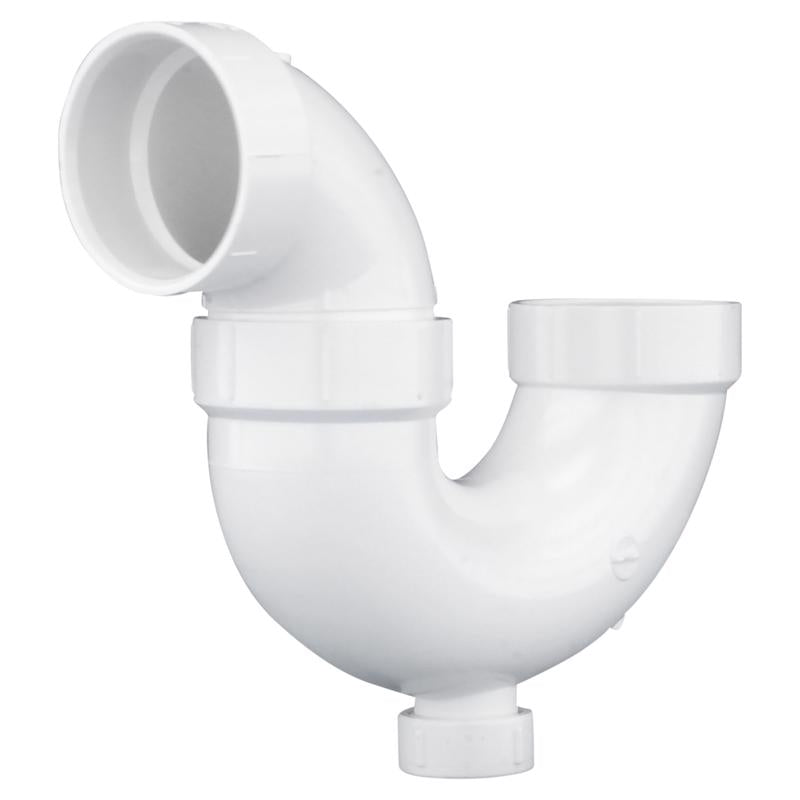 Charlotte Pipe P Trap With Clean Out Pvc Dwv 2 ''