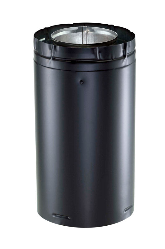 DirectVent Pro 4'' x 6 5/8'' Simpson 6'' Black Chimney Pipe - 46DVA-06B