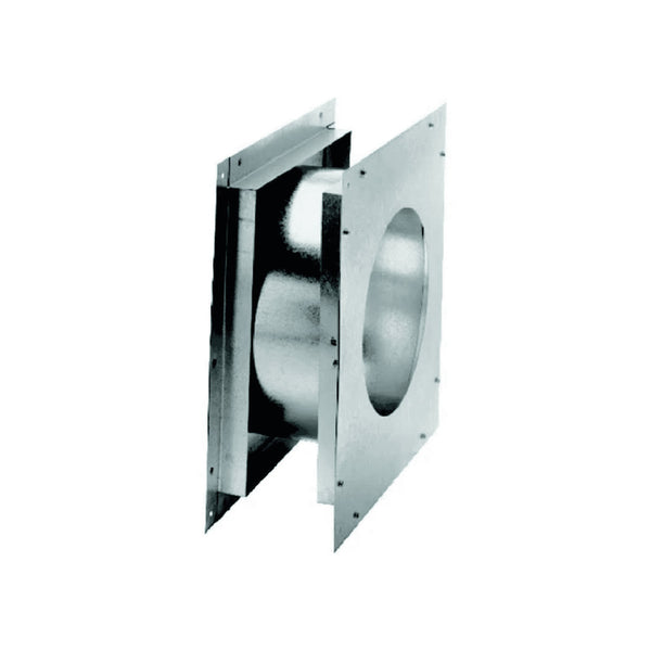 Simpson Dura-Vent Wall Thimble Exhaust Vent Pipe Direct Vent 6-5/8'' Galvanized, 4 x 6-5/8 (CECOMINOD089010) 46DVA-WT
