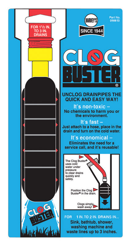 Harvey's Clogbuster 1 in. Drain Unclogger 90610 (10-Pack)