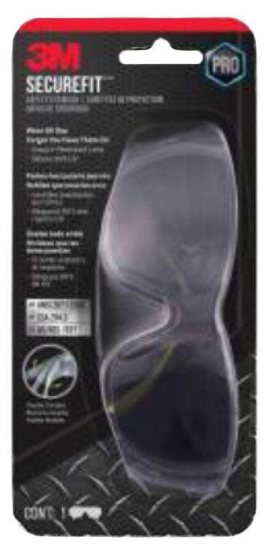3M Secure-Fit 400 Anti-Fog Eye Protection Glasses, Gray (SF400G-WV-6-PS)