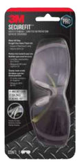 3M Secure-Fit 400 Indoor/Outdoor Anti-Scratch Eye Protection Glasses, Black SF400M-WV-6-PS