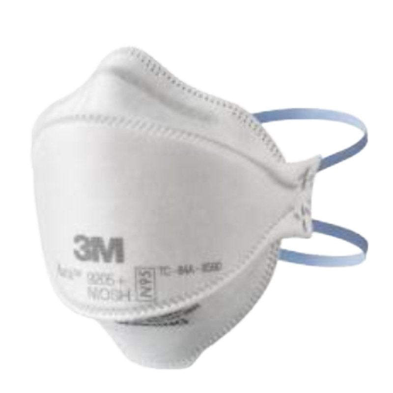 3M Aura Particulate Respirator 9205+ N95, Lightweight, Three Panel Designed Respirator Helps Provide Comfortable And Convenient Respiratory Protection, 3-Pack 9205P-3-DC
