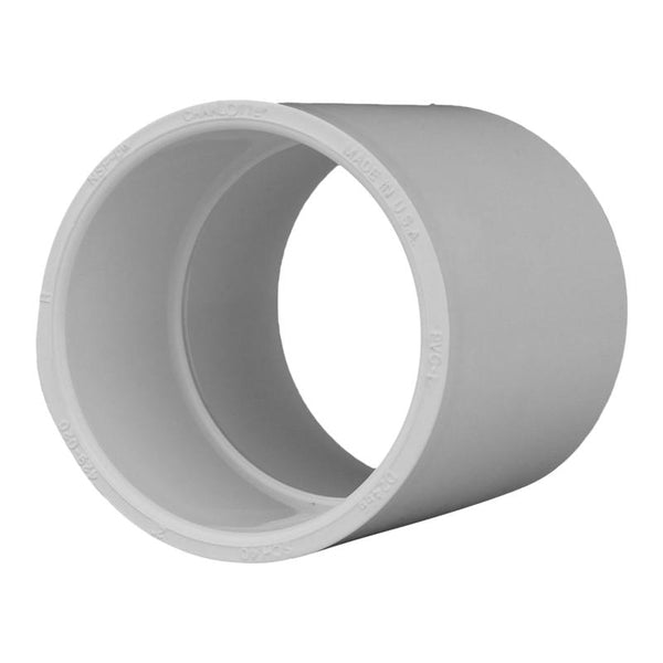 CHARLOTTE PIPE 2 SCH 40 COUPLING SXS PRESSURE (1 Unit Piece) PVC 02100 1600