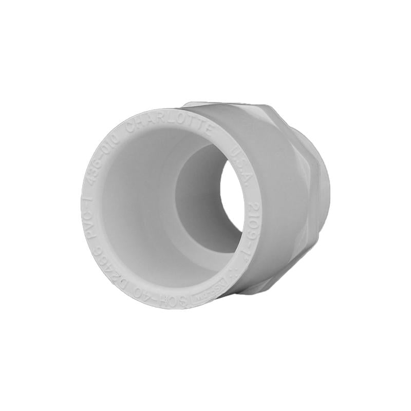 Charlotte Pipe 1 in. Slip x 1 in. Dia. MPT Pipe Adapter