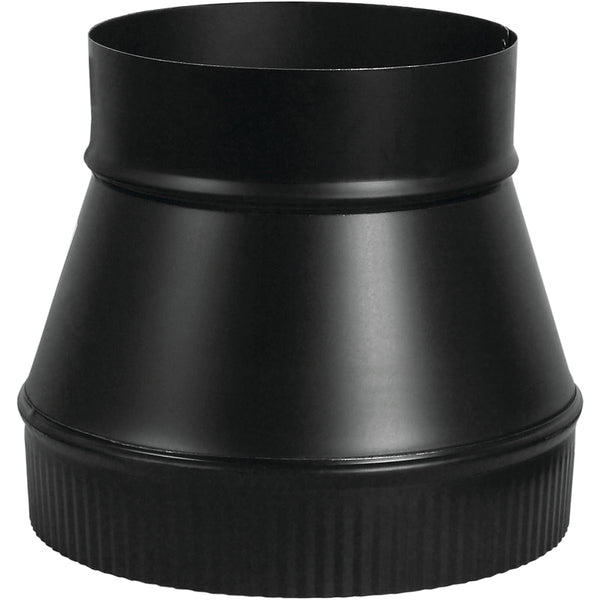 UNITED STATES HDW MFG/U S HA BM0063 7x8 BLK 24GA Increaser, Pack of 1, Black