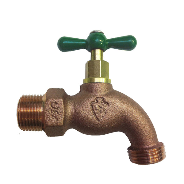amaebvivison Arrowhead Brass & Plumbing 302LF .75 in. Mpt Hd Hose Bibb /RM#G4H4E54 E4R46T32575605